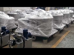 Séparation de matériaux de PVC de centrifugeuse de décharge supérieure de 1500rpm SS316L