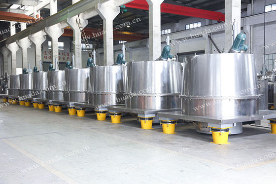 Centrifugeuse inférieure verticale de décharge