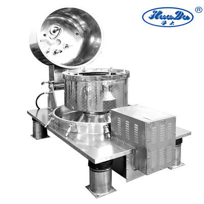 Centrifugeuse supérieure de décharge d'acier inoxydable