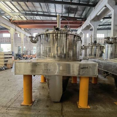 le groupe automatique de grattoir inférieur de décharge du Traction-sac 800L actionnent la centrifugeuse pour les ingrédients pharmaceutiques actifs