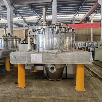 Produit alimentaire vertical automatique de catégorie comestible traitant la centrifugeuse de panier de décharge de grattoir de convertisseur de fréquence