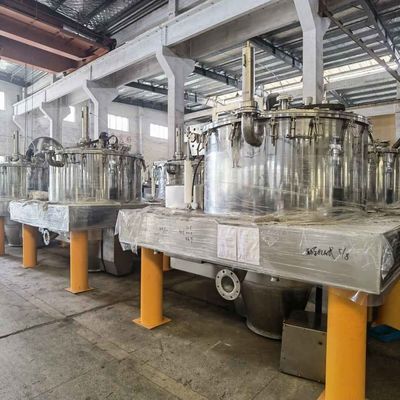 Produit alimentaire vertical automatique de catégorie comestible traitant la centrifugeuse de panier de décharge de grattoir de convertisseur de fréquence