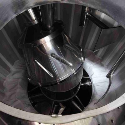 Traction-sac sauvant la centrifugeuse de asséchage de productivité de décharge inférieure élevée de travail de grattoir pour l'industrie alimentaire