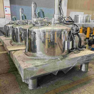 Centrifugeuse hydraulique 135kg de décharge du fond de la chimie 100L de contrôle