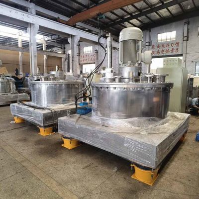 Nitrocellulose automatique de série de PAUT séparant les centrifugeuses inférieures de décharge du grattoir 904L d'acier inoxydable