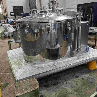 Verticale manuelle de centrifugeuse industrielle de panier en métal 555L 850rpm