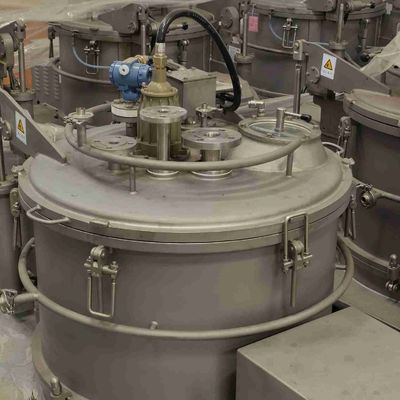 Centrifugeuse manuelle verticale 450mm du panier 120L avec la doublure de Halar