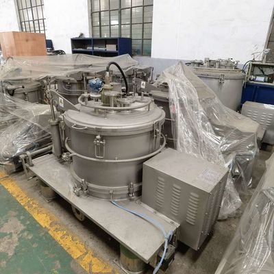 Centrifugeuse manuelle verticale 450mm du panier 120L avec la doublure de Halar