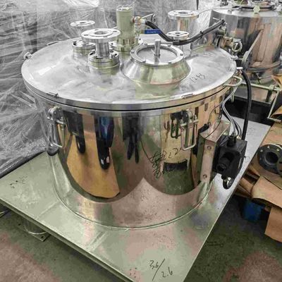 Centrifugeuse de décharge du dessus 1100rpm de l'acier 2507 pour les produits pharmaceutiques intermédiaires