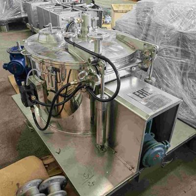 Centrifugeuse de décharge du dessus 1100rpm de l'acier 2507 pour les produits pharmaceutiques intermédiaires