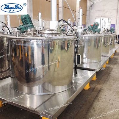 Centrifugeuse de extraction verticale 800rpm de séparation de solide-liquide du grattoir 1250L de concentration
