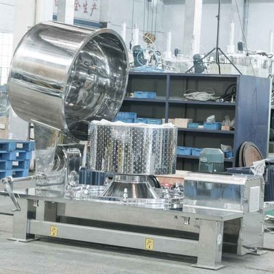 décharge manuelle de Peeler de machine de centrifugeuse de 1100rpm Pharma