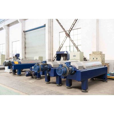 Unité de asséchage de centrifugeuse de décanteur de haute de la productivité 3500kg de la série 450mm de LW excellente boue de clarification