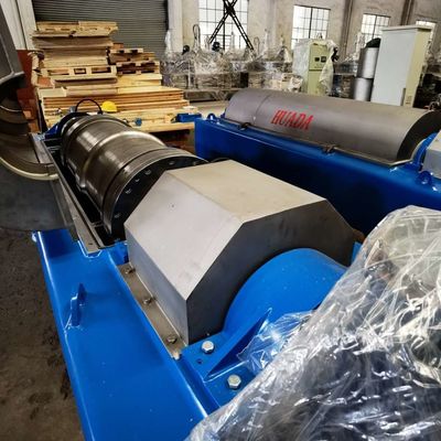 Acier inoxydable continu de la centrifugeuse 11kW de séparation des algues 4800rpm